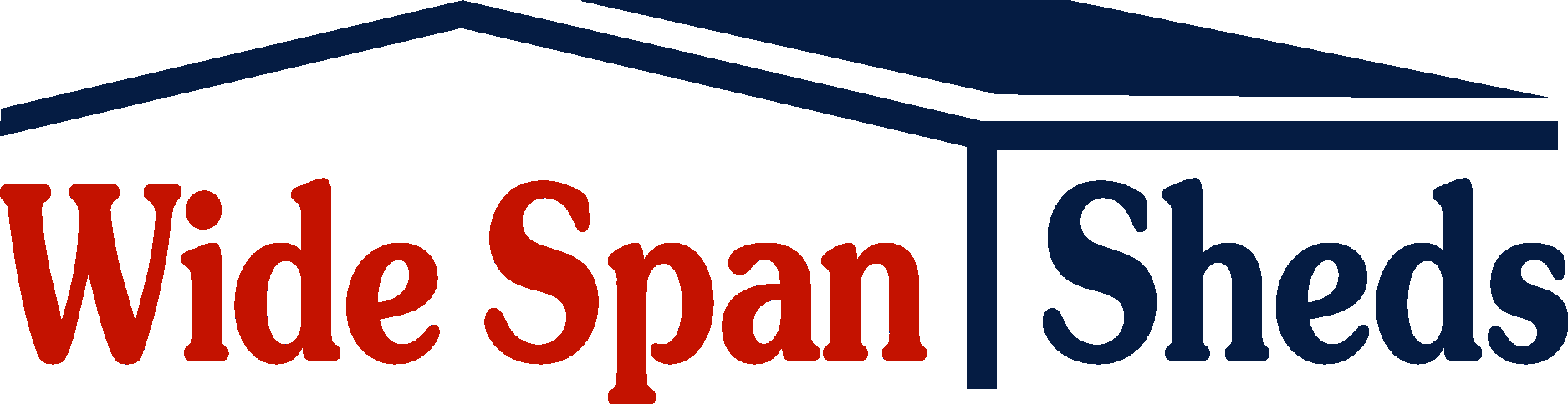 Wide Span Sheds Logo Vector Logo